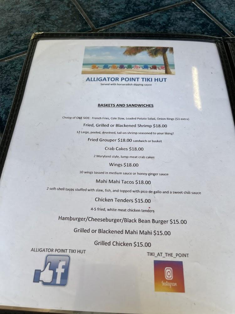 Salty Pearl - Alligator Point Tiki Menu image 3